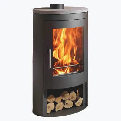 Kaminofen-OVAL 1 STONE-400x400